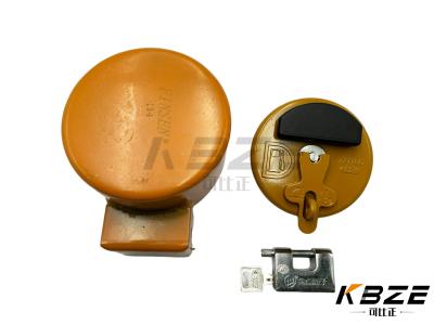 China E320C/D E329D E336D Φ123MM HIGH QUALITY EXTRA ANTI THIEF FUEL TANK CAP/FUEL FILLER CAP WITH 2 KEY FOR C-A-T EXCAVATOR for sale