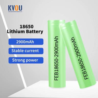 China High End Digital Cylindrical Lithium Battery 2900mAh 18650 Lifepo4 Battery for sale