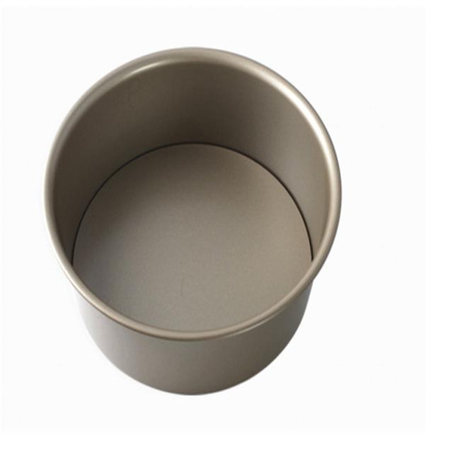 6 Inch Carbon Steel Round Cheesecake Pan Chiffon Cake Mold Baking Mould with Removable Bottom