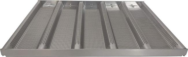 Rk Bakeware China Foodservice Commercial Bakeware 5 Count 3 Inch Sub Sandwich Roll Pan