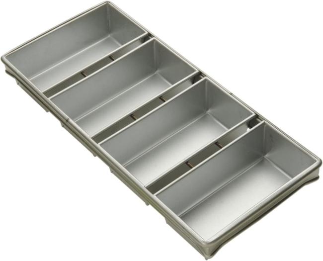Rk Bakeware China Foodservice Commercial Bakeware 5 Count 3 Inch Sub Sandwich Roll Pan