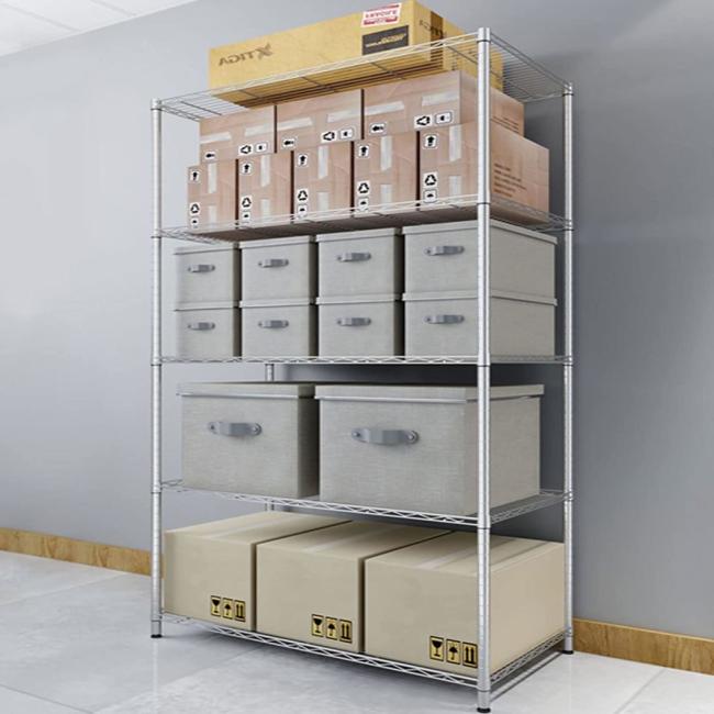 Rk Bakeware China Foodservice Commercial Green Epoxy Coated Wire Shelving 18 X 48 (4 Shelves)
