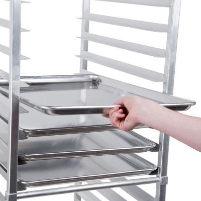 China RK Bakeware China Foodservice NSF Stainless Steel Oven Tray Rack Bakery Baking Trolley for sale