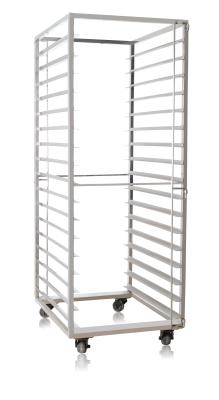 China Durable 660x810x1780mm 17 Shelves Stainless Steel Trolly for sale