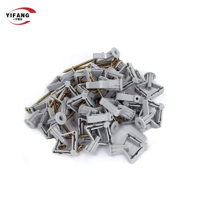 China Anti Aging Plastic Wall Anchors Butterfly Rawl Plugs For Concrete Walls for sale
