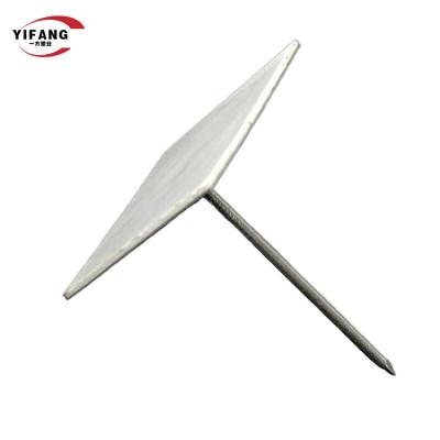 China Stainless Steel 50x50mm Insulation Stick Pins For Fixing Glass Wool for sale