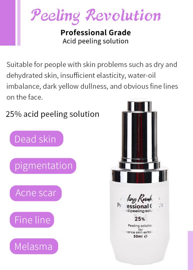 Skin Peeling Solution Oil Remove Dead Skin Exfoliation Serum