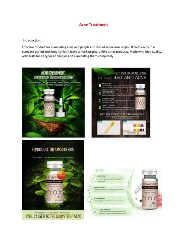 Mesotherapy Skin Whitening Serum Dermal Mesotherapy Customized Private Label OEM Mesotherapy Serum Factory Price