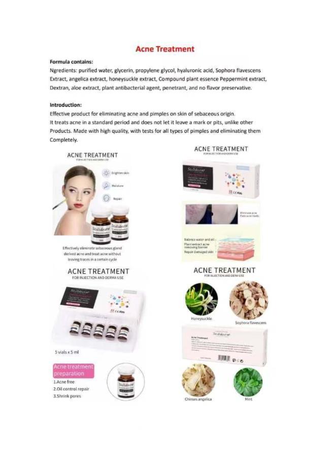 Micro Needling Roller for Stalidearm Meso Serum Set Skin Booster OEM Factory Price