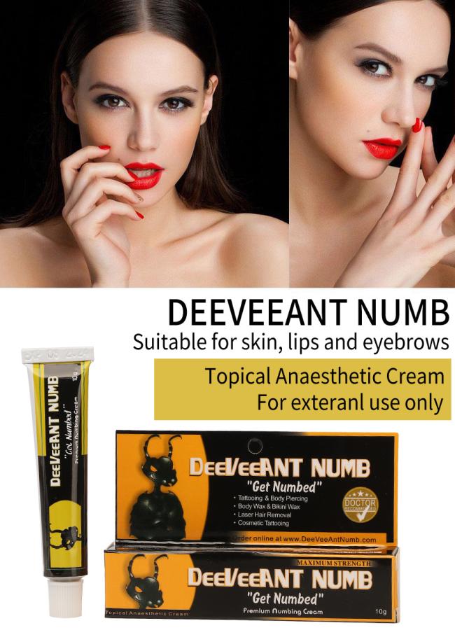 Deevee Ant Tattoo Cream Original Tattoo Stop Pain Cream High Quality Numb Fast Cream Good Price