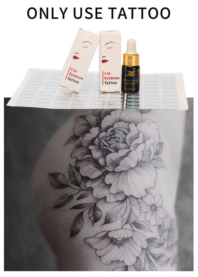 Semi-Permanent Makeup Pain Relief Liquid Tattoo Numbing Cream Anesthetic Numb Liquid