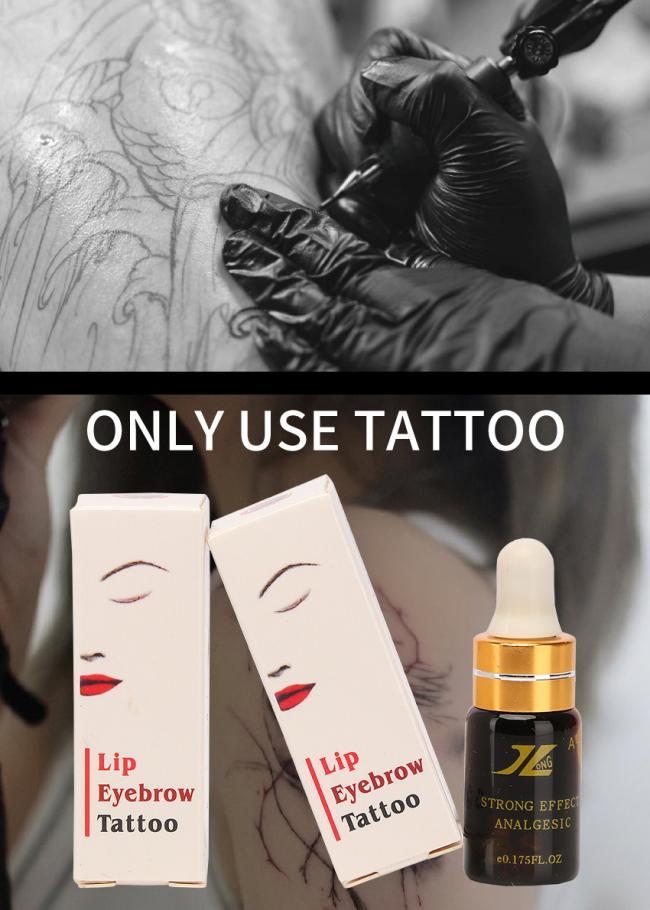 Semi-Permanent Makeup Pain Relief Liquid Tattoo Numbing Cream Anesthetic Numb Liquid