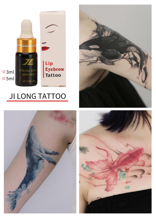 Semi-Permanent Makeup Pain Relief Liquid Tattoo Numbing Cream Anesthetic Numb Liquid