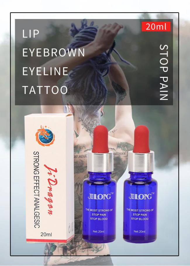 Semi-Permanent Makeup Pain Relief Liquid Tattoo Numbing Cream Anesthetic Numb Liquid