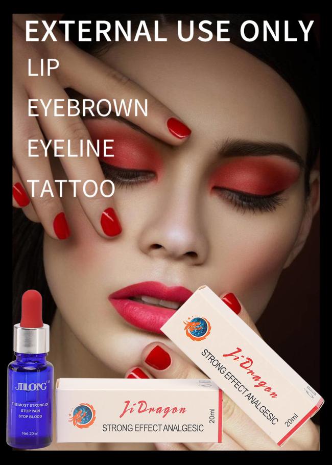 Semi-Permanent Makeup Pain Relief Liquid Tattoo Numbing Cream Anesthetic Numb Liquid