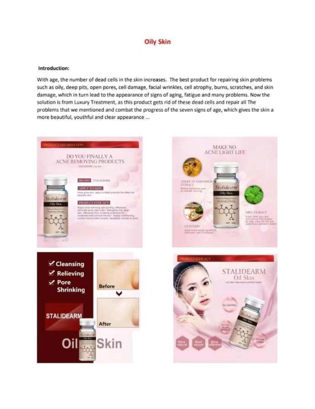 Mesotherapy Anti Wrinkle Skin Whitening Serum No Needle Mesotherapy Customized Private Label OEM