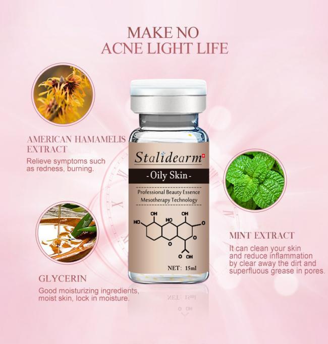 Mesotherapy Oily Skin Micro Needling Meso Serum Highly Effective Dermal Customized Private Label OEM