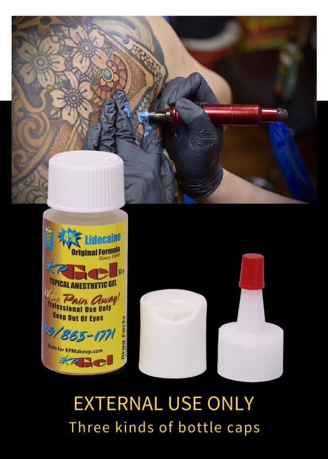 Tattoo Numb Gel Lip Eyebrows Tattoo Anesthetic Gel for Semi-Permanent Makeup