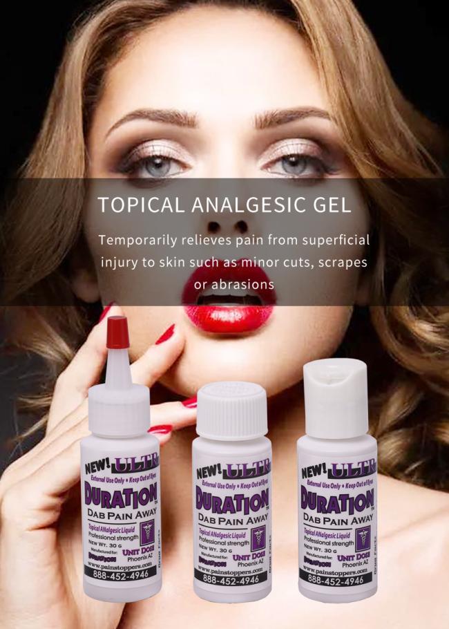 Ultra Duration Tattoo Numbing Gels Permanent Makeup Topical Analgesic Numb Gel for Microblading Pain Relief