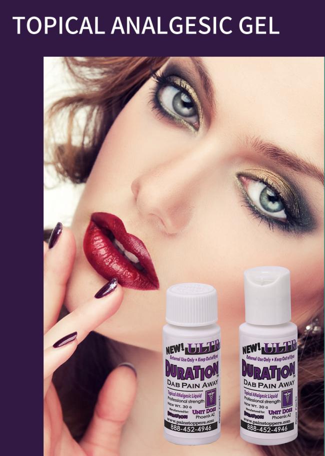 Ultra Duration Tattoo Numbing Gels Permanent Makeup Topical Analgesic Numb Gel for Microblading Pain Relief