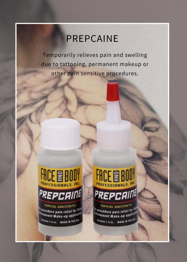 Body and Face Prepcaine Gel Tattoo Numbing Gels Permanent Makeup Topical Analgesic Numb Gel Tattoo Microblading Anesthetic Pain Relief