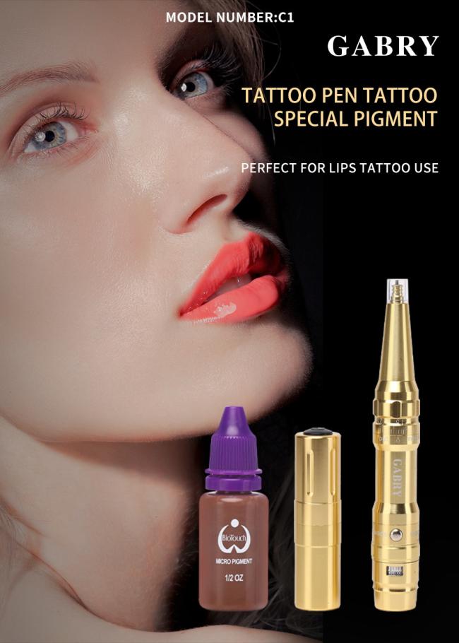 Factory OEM Wireless Permanent Makeup Tattoo Pen Kit with Battery Tattoo Machine Kit
