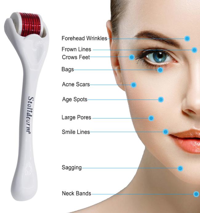 Meso Needle Roller Micro Needle Derma Roller Micro Needling Roller Mesotherapy Needling Roller