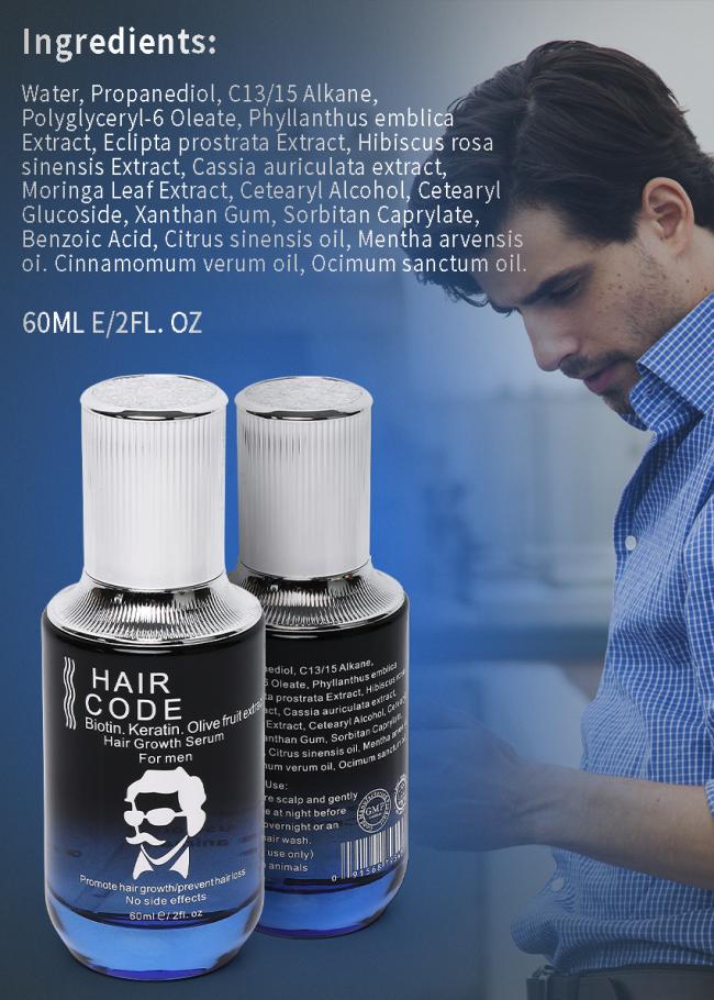 Anti Hair Loss Serum Hair Regrowth Hair Growth Essential Oil Biotin Olive Fruit Extract OEM Customized Private Label Factory Wholesale