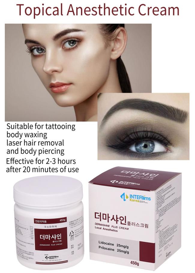 Face&Body Wholesale Eyeliner Numbing Cream Lido Caine Anesthetic Ointment Cream for Tattoo Body Care Eyebrow Embroidered
