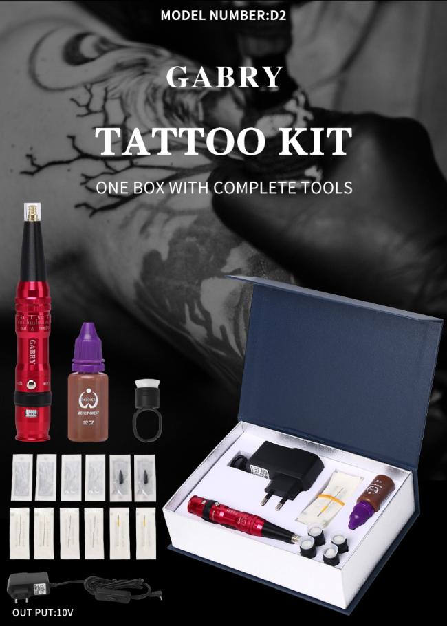 Good Quality Gabry Tattoo Permanent Makeup Machine Tattoo Machine Kit Factory Price OEM