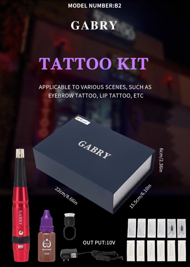 Best Selling Microblading Permanent Makeup Eyebrow Tattoo Pen Machine Tattoo Kit