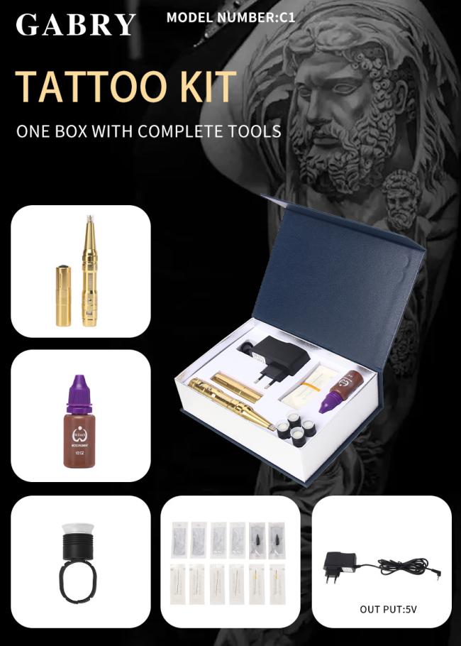 Best Selling Microblading Permanent Makeup Eyebrow Tattoo Pen Machine Tattoo Kit