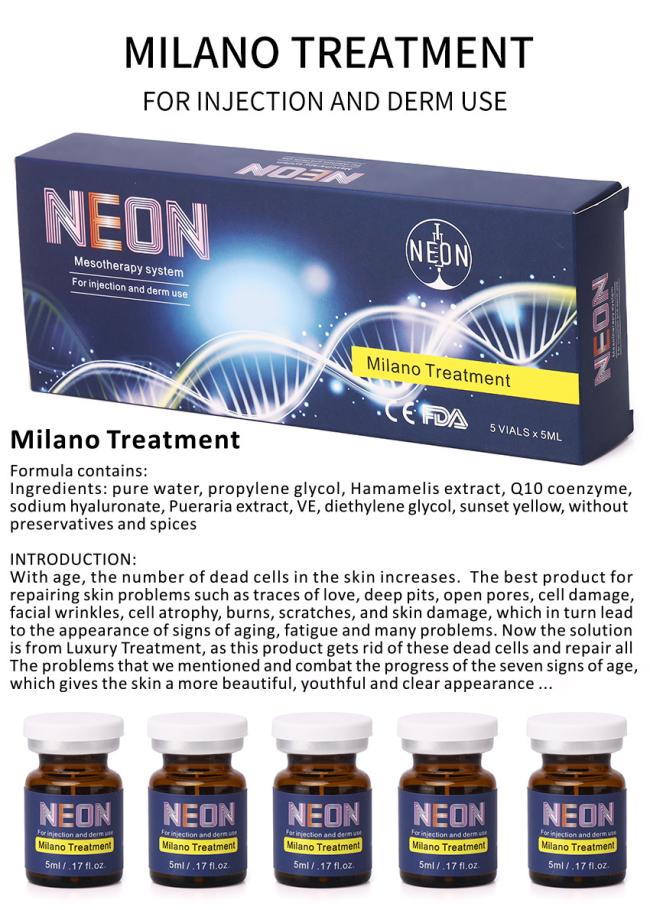 Hyaluronic Acid Youth Serum Injection 5ml Anti Wrinkle Whitening Nourishing Mesotherapy Solution Treatment for Skin Rejuvenation