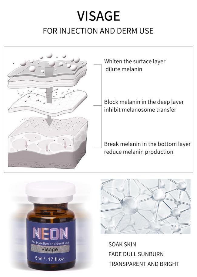 Meso Luxury Visage Skin Serum Mesotherapy Serum Injection for Anti-Wrinkle Nourishing Skin Booster
