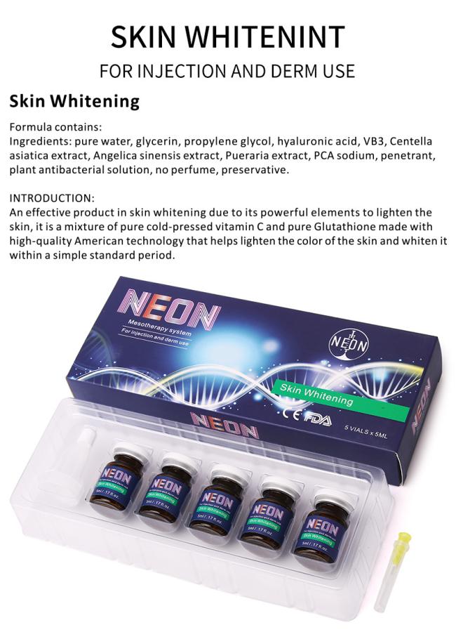 Faces Cosmetic Treatment Eyes Whitening and Lifting Anti Aging Mesotherapy Serum for Dark Circles Under Eye Dermal Fillers