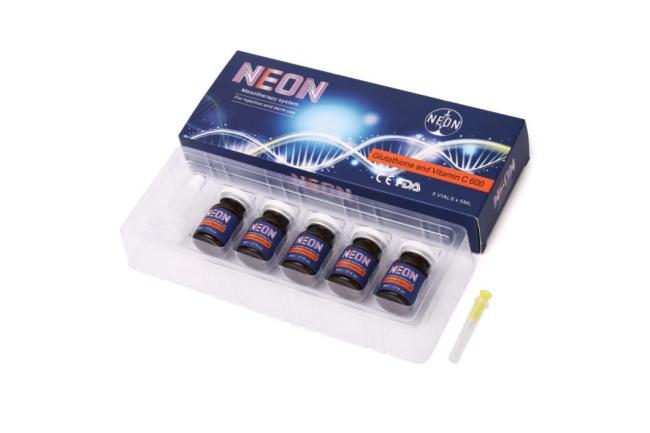 Neon Brand Glutathione Vitamin C Whitening Freckle Mesotherapy Serum Remove Melasma Dark Spots Anti Aging Dermal Filler