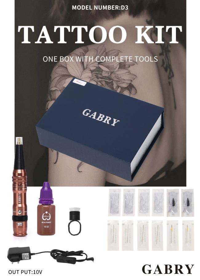 Factory Price OEM Tattoo Machine Kit Permanent Makeup Eyebrows Lips Microblading Tattoo Pen Kit