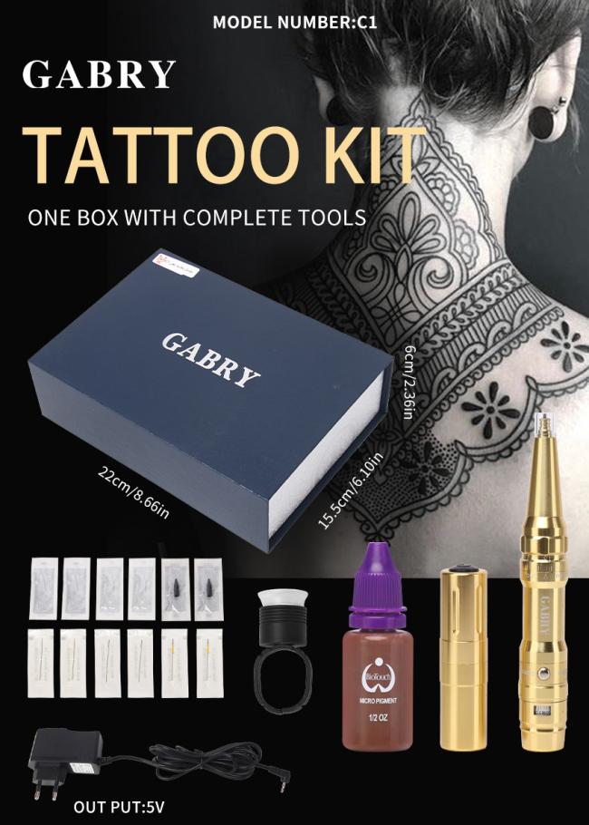 Factory Price OEM Tattoo Machine Kit Permanent Makeup Eyebrows Lips Microblading Tattoo Pen Kit