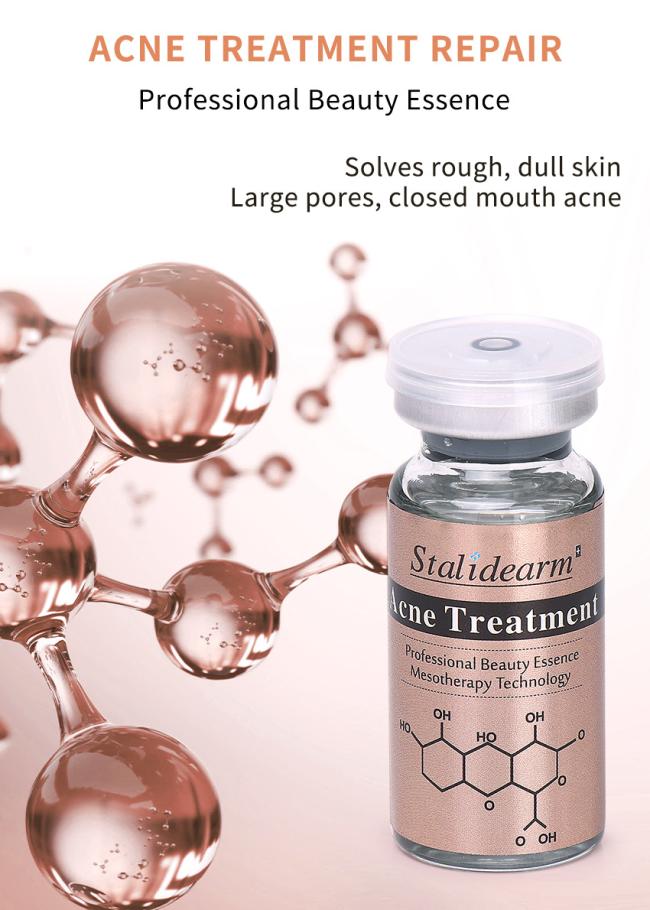 OEM ODM Skin Care Facial Serum Anti-Inflammatory Acne Anti-Aging Firming Moisturizing No Needle Mesotherapy Serum
