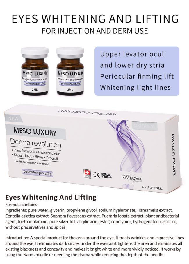 Acne Removal Mesotherapy Serum 5ml Acne Scar Removal Treatment Smooth Damaged Skin Whitening Moisturizing Face Injection Serum