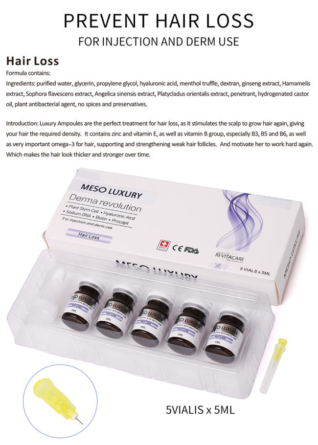 Acne Removal Mesotherapy Serum 5ml Acne Scar Removal Treatment Smooth Damaged Skin Whitening Moisturizing Face Injection Serum