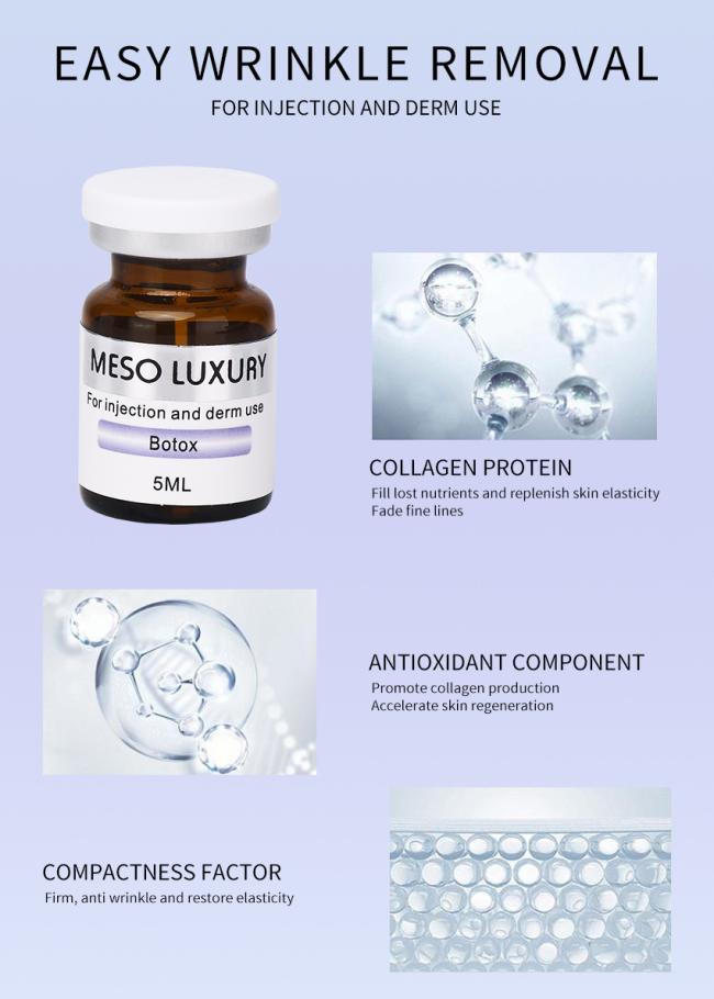 Popular Wholesale Skin Booster Bo Tox Mesotherapy Serum Anti-Aging Moisturizing Skin Repair Ampoule Face Serum Injection