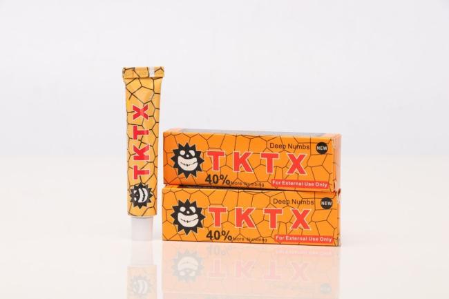 Tktx Black 75% New Version Tattoo Numbing Cream for Body Tattoo Piercing Waxing Micro-Blading Tattoo