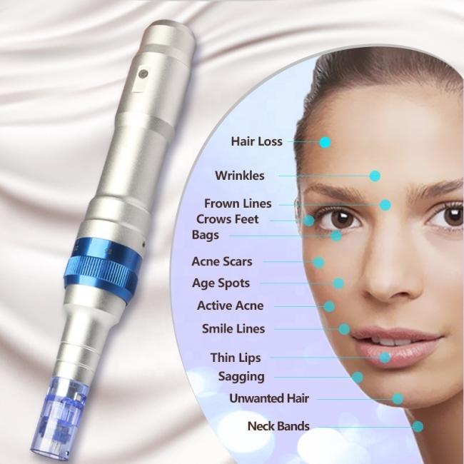 Wholesale Dr. Pen 1/3/5/7/9/12/36/42 Pins Nano Needle Microneedles Derma Roller Micro Needles Cartridges