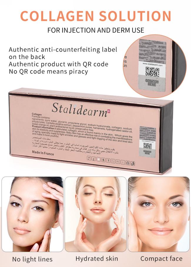 Best Selling 10ml Stalidearm Anti Wrinkles Mesotherapy Hyaluronic Acid Serum Collagen Facial Serum