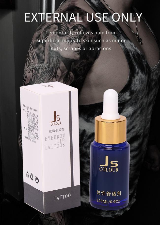 Js Tattoo Numb Liquid Fast Acting Numbing Solution Pain Relief for Tattoos Topical Anesthetic Liquid for Eyebrows Lip Tattoo