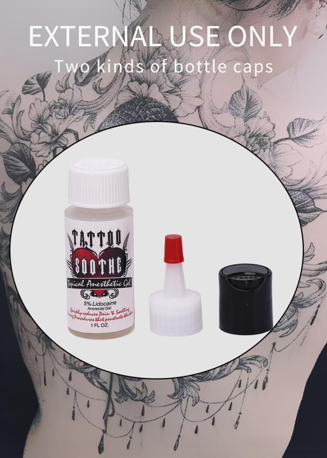 Soothe Numb Gel Tattoo Anesthetic Gel for Eyebrow Microblading Tattoo Supply