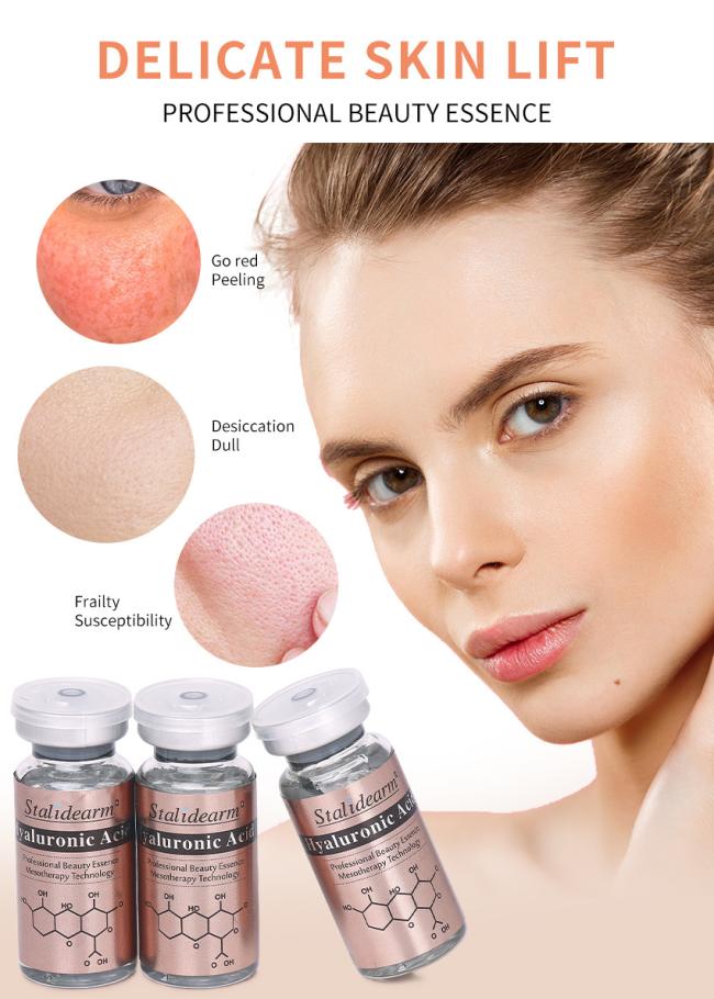 Wholesale Custom Pure Hyaluronic Acid Facial Serum Moisturizing Collagen Skincare Facial Essence