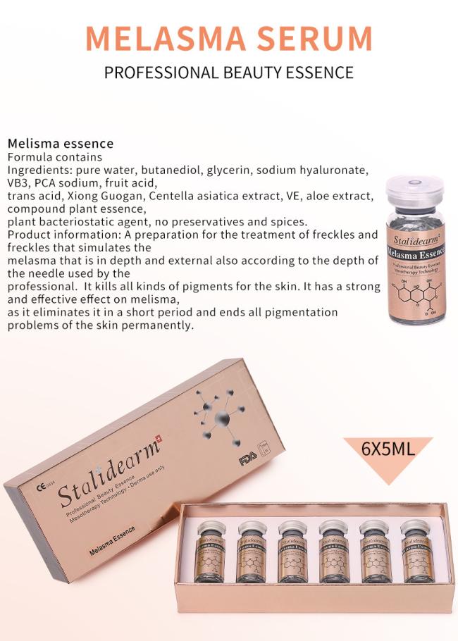 Facial Serum Pure Collagen Essence Melasma Removal Serum Skin Care Private Label Skincare Product