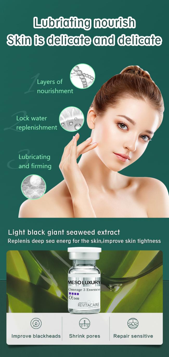 OEM/ODM Brand Omega-3 Essence Deep Moisturizing Anti Aging Facial Serum Firming Lifting Skin 10ml